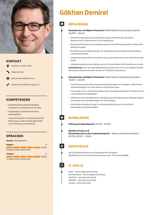 20-tabellarische-lebenslauf-vorlagen-f-r-ihre-bewerbung