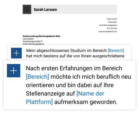 Kurzbewerbung: Zeitsparende Muster & Tipps