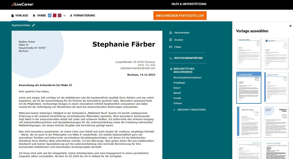 bewerbung anschreiben formulierungen beispiele