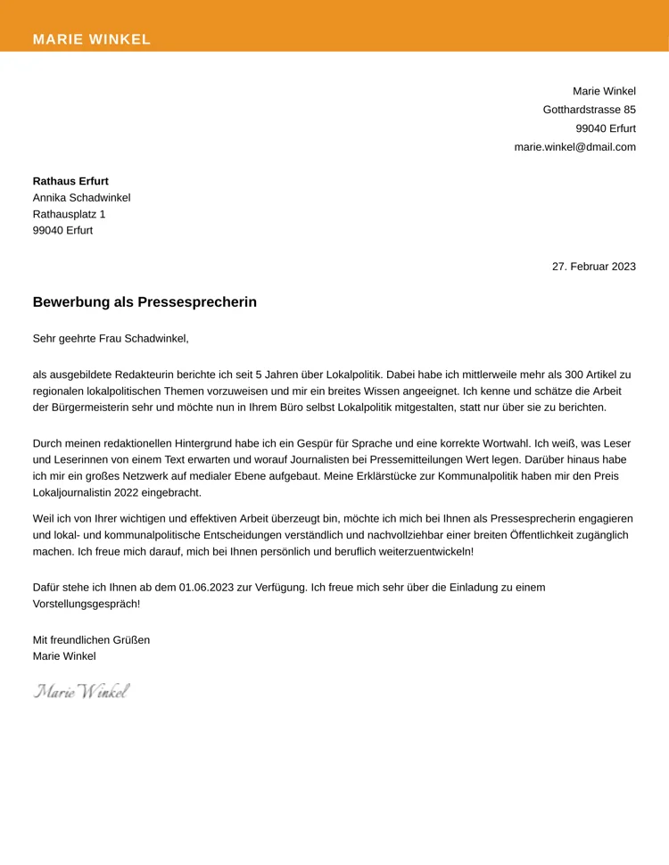 anschreiben word vorlage