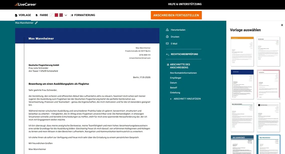 ausbildung Fluglotse